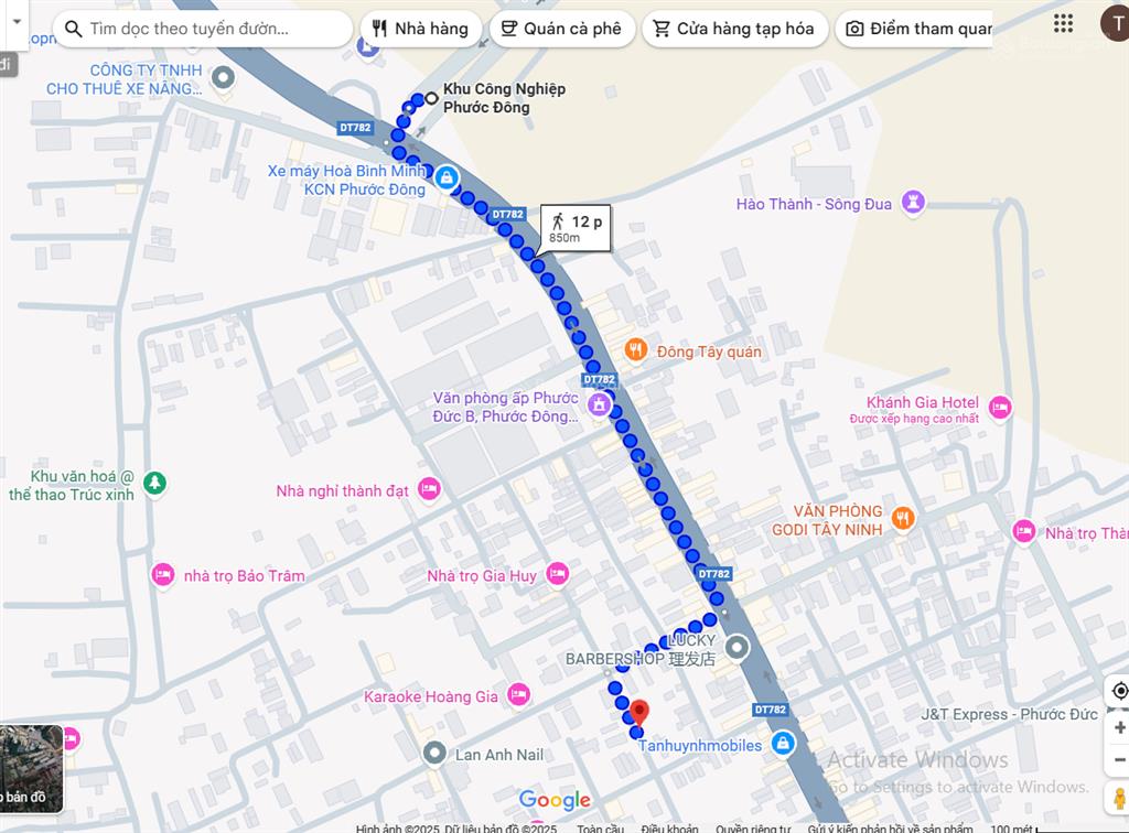 Đất kcn phước đông xây trọ, kho hàng