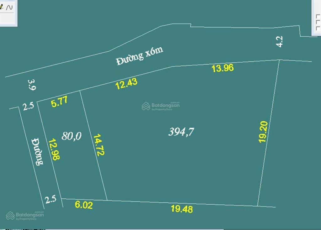 Bán đất 80m2 tại xã đông sơn, chương mỹ, hà nội giá 3,2 tỷ vnd
