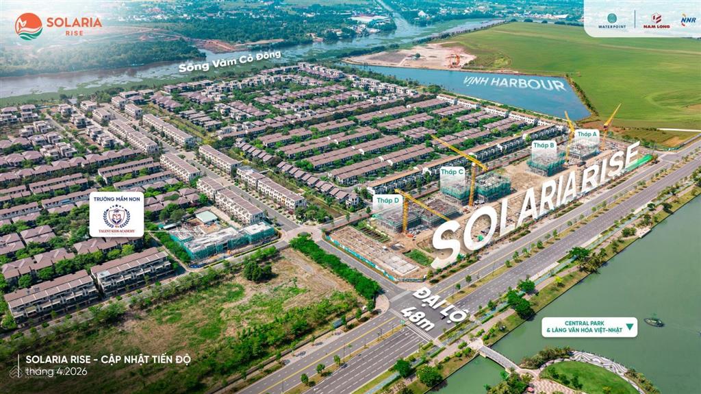 Solaria rise sống chill chuẩn resort sở hữu dễ dàng  tt 10% ký hđmb  đợt tiếp theo tt chỉ 8tr/th