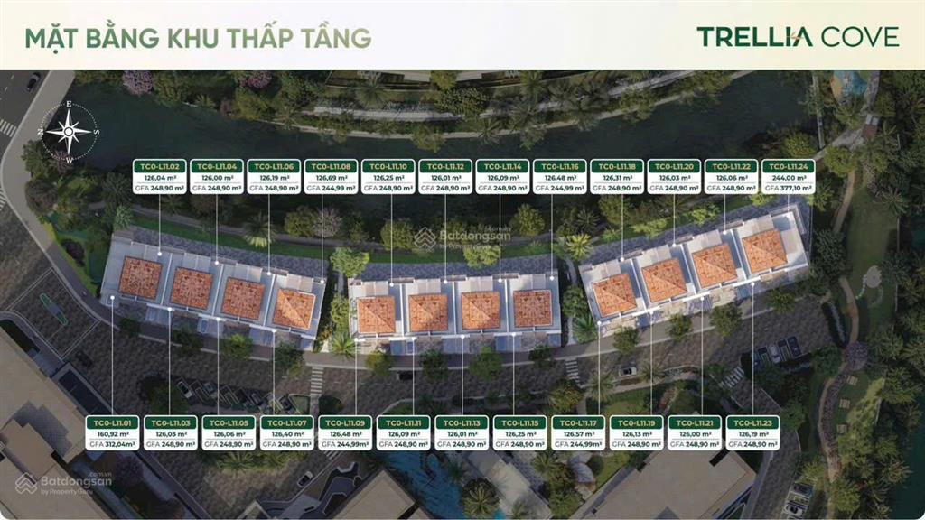 Phiên bản giới hạn, nhà phố liền kề 6x21m view kênh đào, riêng tư, mua trực tiếp nam long