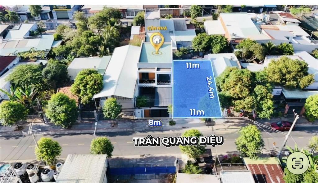 Nhà cực đẹp mới 99% ngay đường trần quang diệu, p. bà rịa. thiết kế 1 trệt 1 lầu 8m x 24m