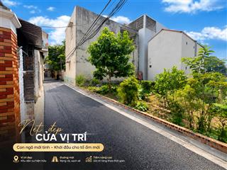 Bán lô đất nhỏ xinh ngõ thông ô tô 4 chỗ