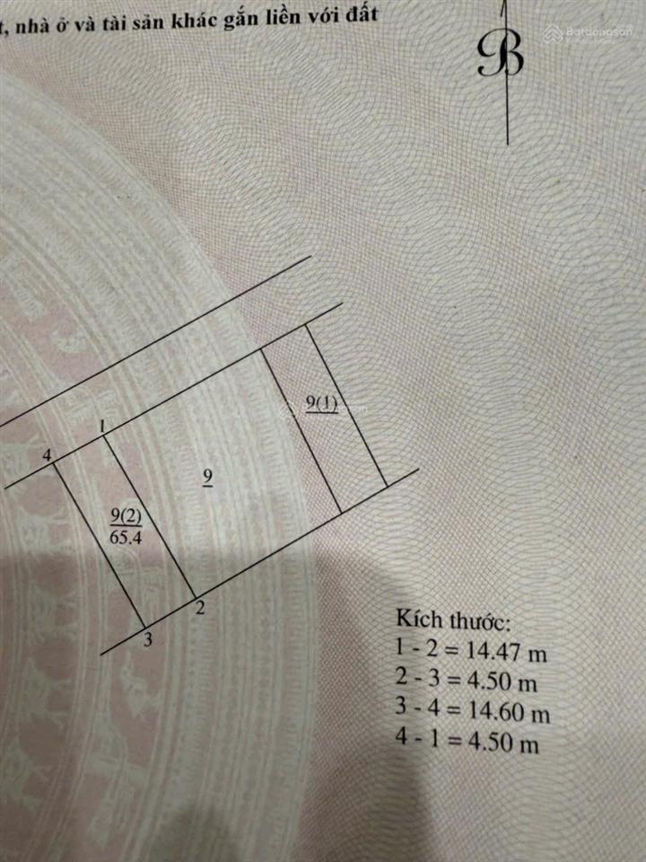 Bán gấp đất nền 65,4m² tại xã kiêu kỵ, gia lâm, hà nội, ô tô, ngõ thông, giá 5,6 tỷ  0962 965 ***