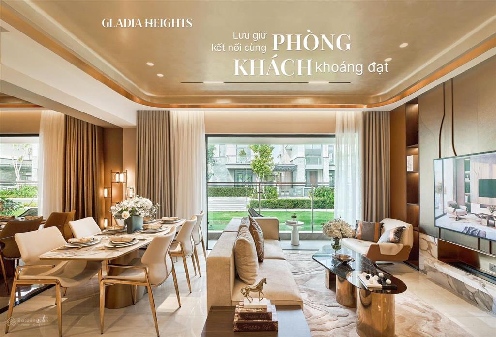 Căn hộ gladia heights  liên doanh khang điền & keppel  giá 83 tr/m2  booking tới 26/7