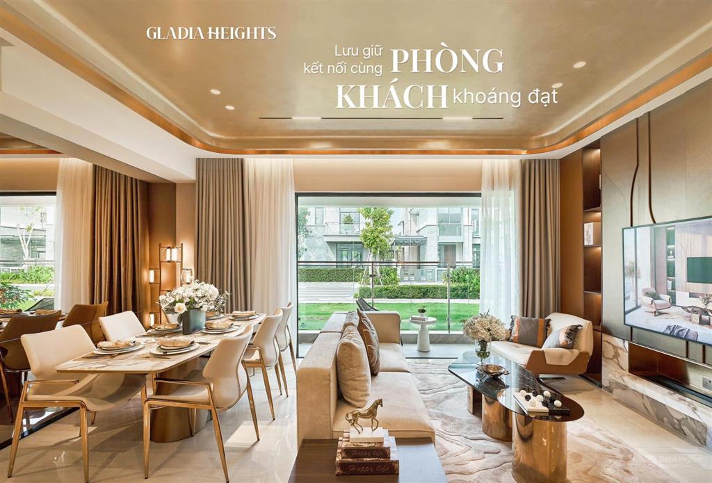 Căn 2pn gladia height  khang điền & keppel  giá 6 tỷ