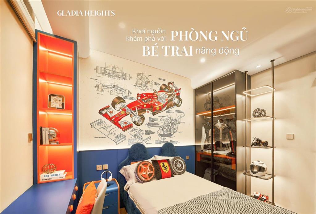 Căn 2pn gladia heights  khang điền & keppel  giá 6 tỷ