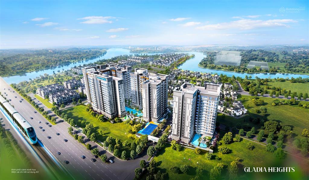 Căn 2pn gladia heights  khang điền & keppel  giá 6 tỷ