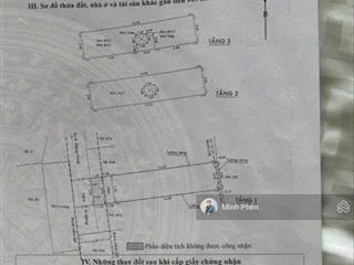 Cực hiếm hxh đặng dung. tân định q1  dt  4 x 16m ( cn  ~64m2  4 tầng ) chỉ với 19.5 tỷ còn tl