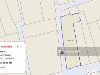 Siêu phẩm! hxh trần quang diệu, q3  dt 5.2x18.5m(cn 95m23 tầng) chỉ 13.5 tỷ   0945 364 ***