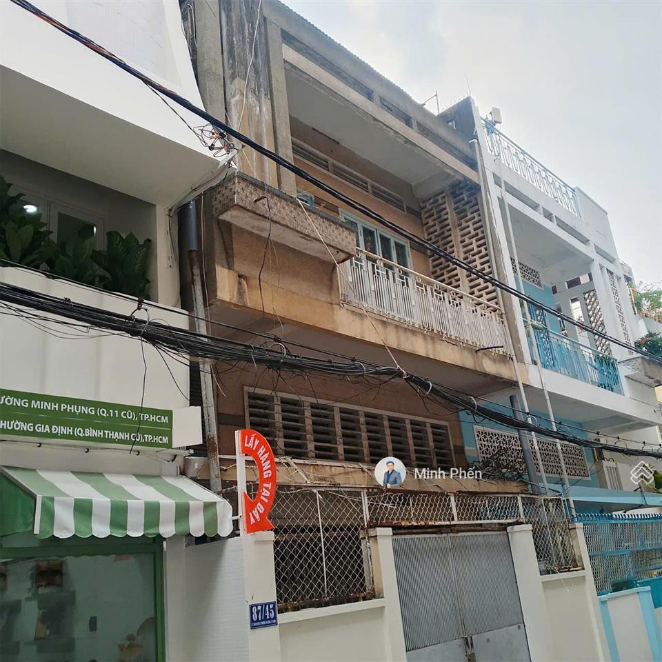 Nhỉnh 162tr/m2 có ngay nhà 2 mặt hẻm lê văn duyệt, bình thạnh  dt 5.8x15m  chỉ 13 tỷ còn tl