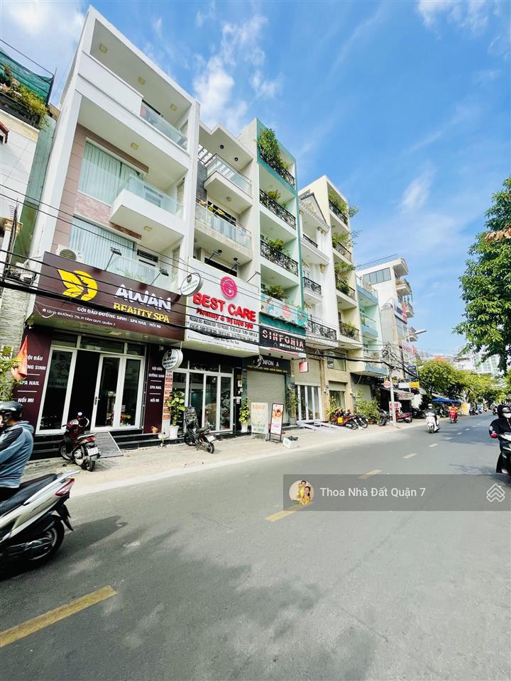 Bán nhà 4 tầng mặt tiền đường số 79 tân quy quận 7, ngang 4.8x19m giá 21 tỷ