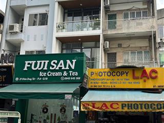 Mặt tiền đào duy từ gần nguyễn tri phương, quận 10 dt 112m2(4x28m), 4 tầng đẹp có thang máy