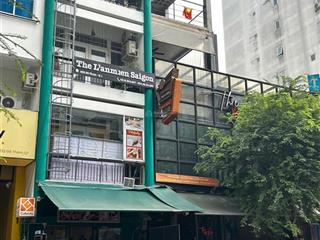 Bán nhà mt đề thám đoạn vip ngay phố tây bùi viện và công viên 23/9 dt 91m2 5 tầng. hddt 6000$