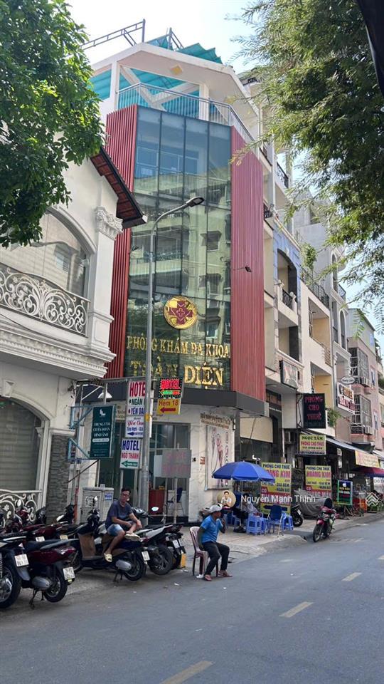 Bán gấp building góc 2mặt tiền đặng thái thân, quận 5 sát bv đhyd tphcm dt 88m2(5,5x17m) 5 tầng