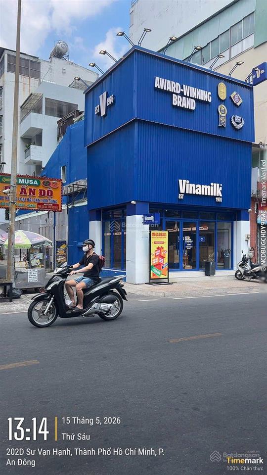 Bán gấp nhà góc 2mt sư vạn hạnh, quận 5 đối diện an đông plaza đang có hđt 75 triệu/tháng