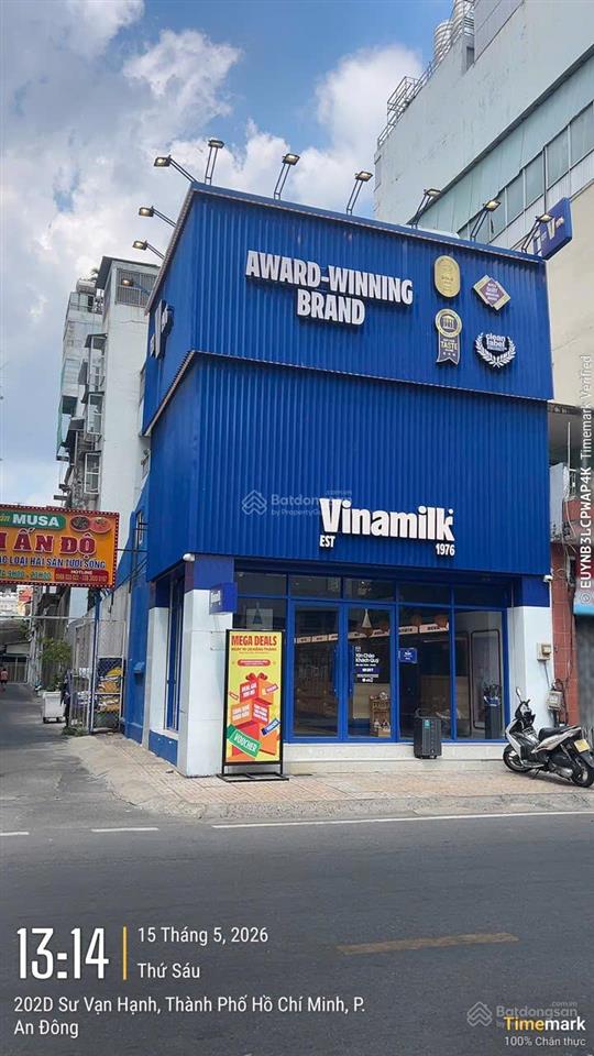 Bán gấp nhà góc 2mt sư vạn hạnh, quận 5 đối diện an đông plaza đang có hđt 75 triệu/tháng