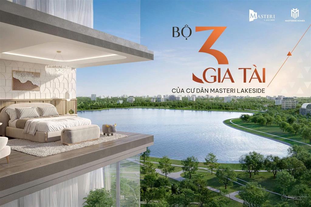 Căn 3pn the lake view hồ, phân khúc cao cấp từ cđt masteri  giá tốt hiếm tại vinhomes ocean park 1