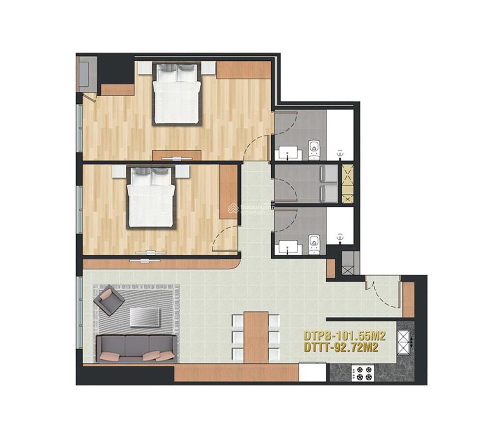 Ms. nancy quỳnh bán căn hộ pearl plaza 2pn chỉ 8,5 tỷ mềm dự án, có pass xem nhà ngay 24/7