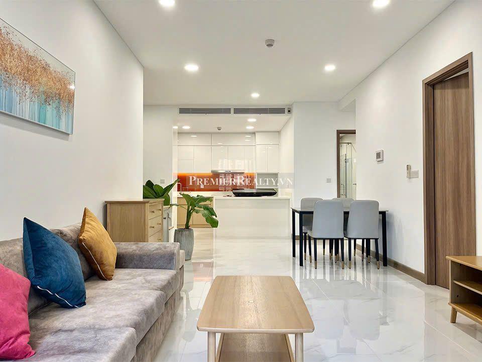 Cho thuê căn hộ Sunwah Pearl quận BÌnh Thạnh - 2PN - Căn góc 2 view