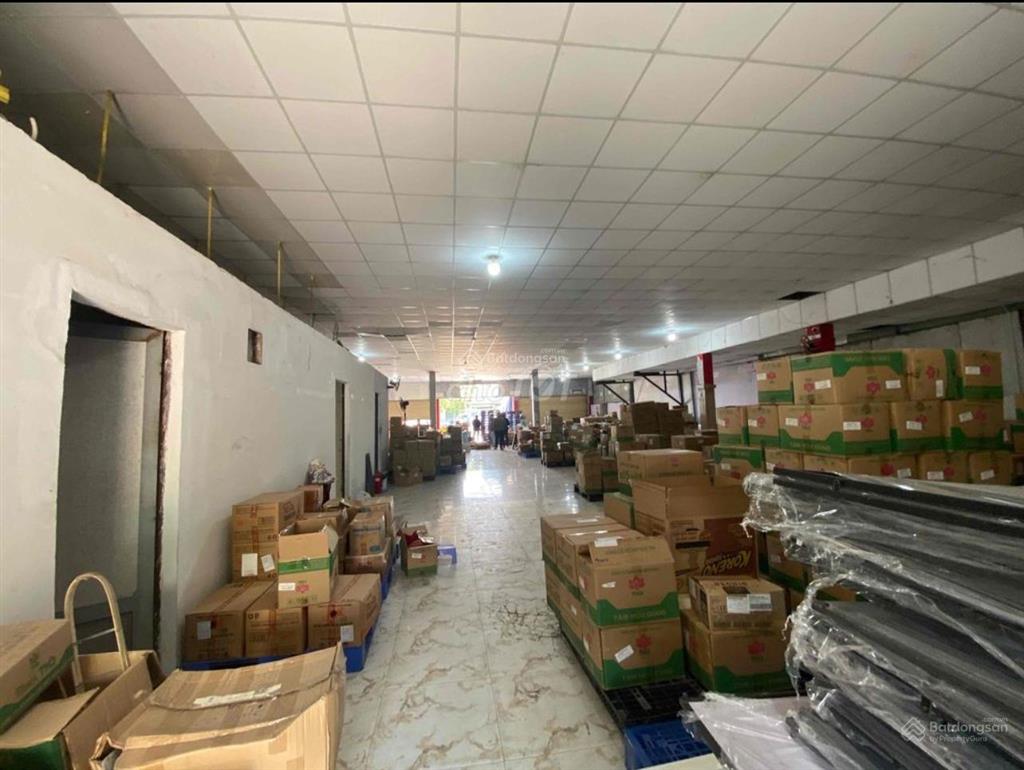 Kho xưởng dtst 1.100m2. giá 65tr/th. đường xe cont, trần la phong sạch sẽ