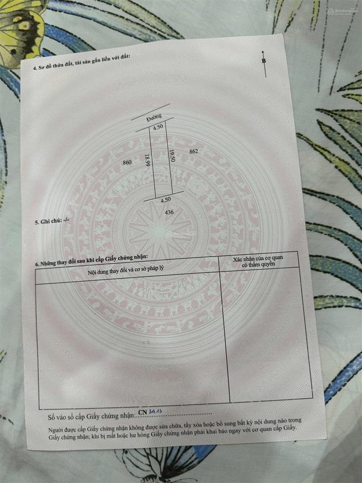 Bán đất view hồ, mặt đường chính 8m