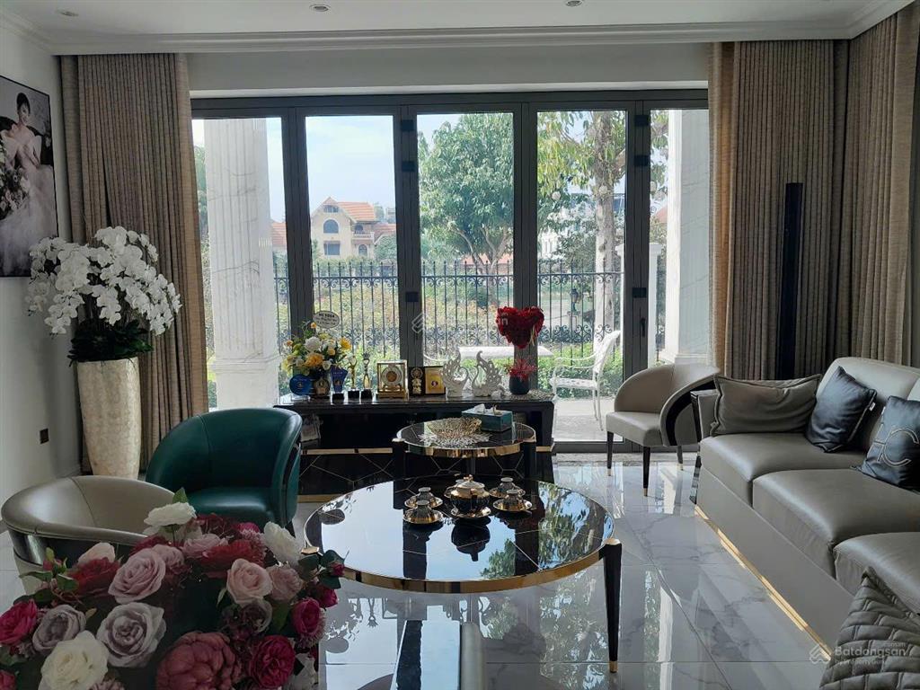 Siêu phẩm biệt thự đơn lập góc mặt hồ khu đô thị bảo sơn 360m2 hướng nam full nội thất