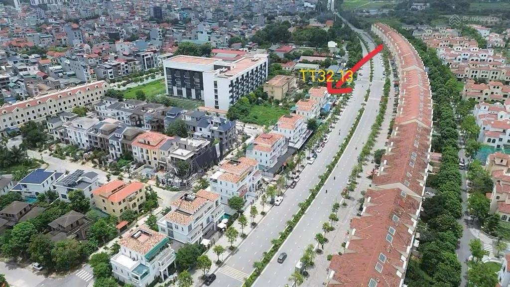 Bán biệt thự đường đôi trục chính kđt nam an khánh, 76,7 tỷ, 295m2, giá cực chất
