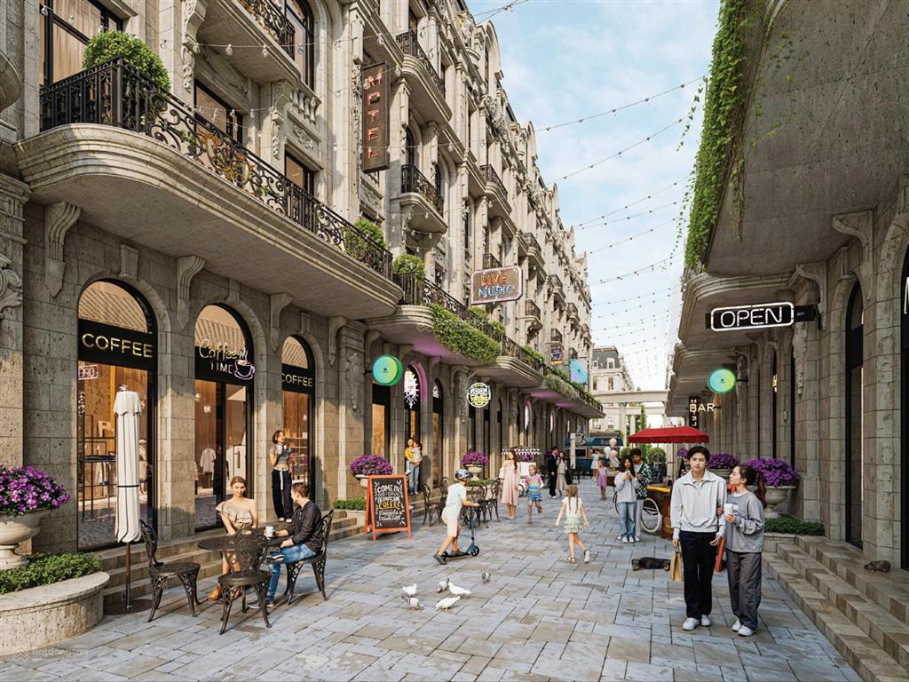 Căn góc biệt thự phố 120m2 mặt đường 40m, phân khu noble palace tây hồ  0963 603 ***