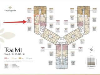 Bán gấp căn 3pn trục 20 tầng x giá 10,4 tỷ the magnolia private residences khai sơn  0963 603 ***