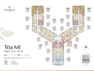 Bán gấp căn 3pn  đông nam trục căn 10  10,2tỷ  view hồthe magnolia mik khai sơn  0963 603 ***