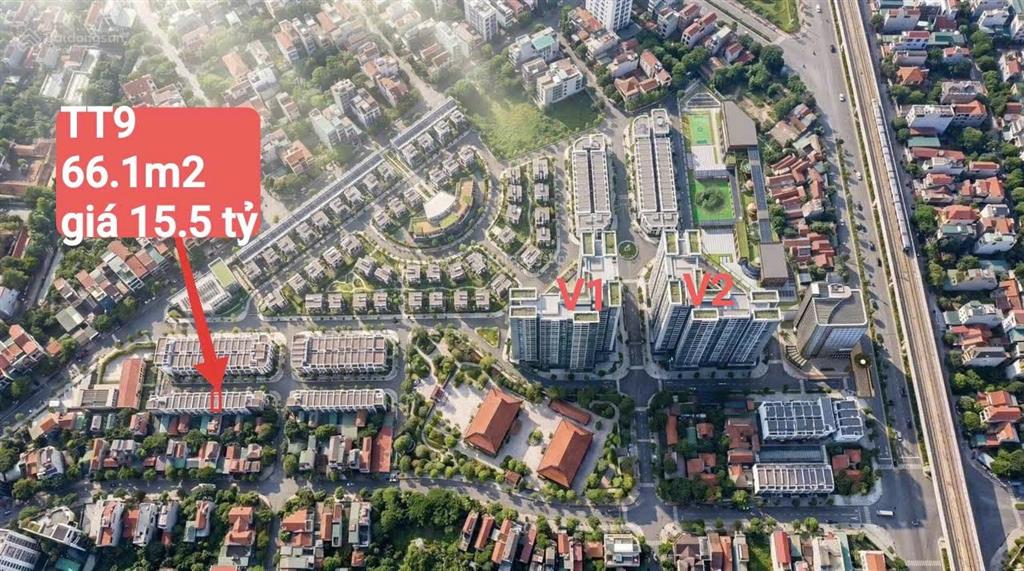 Bán shophouse liền kề tt9 diện tích 66m2 giá chỉ 15,5 tỷ the vista văn la  hà đông  0963 603 ***