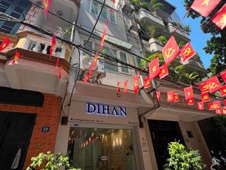 Cho thuê nhà 6 tầng ven hồ công viên thống nhất nguyễn đình chiểu ô tô, thang máy. phù hợp làm spa