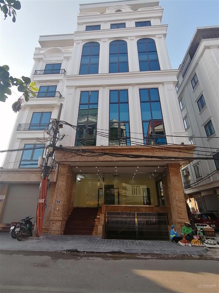 Cho thuê tòa nhà mặt phố mễ trì hạ đối diện keangnam 140 mét 5 tầng thông sàn, thang máy
