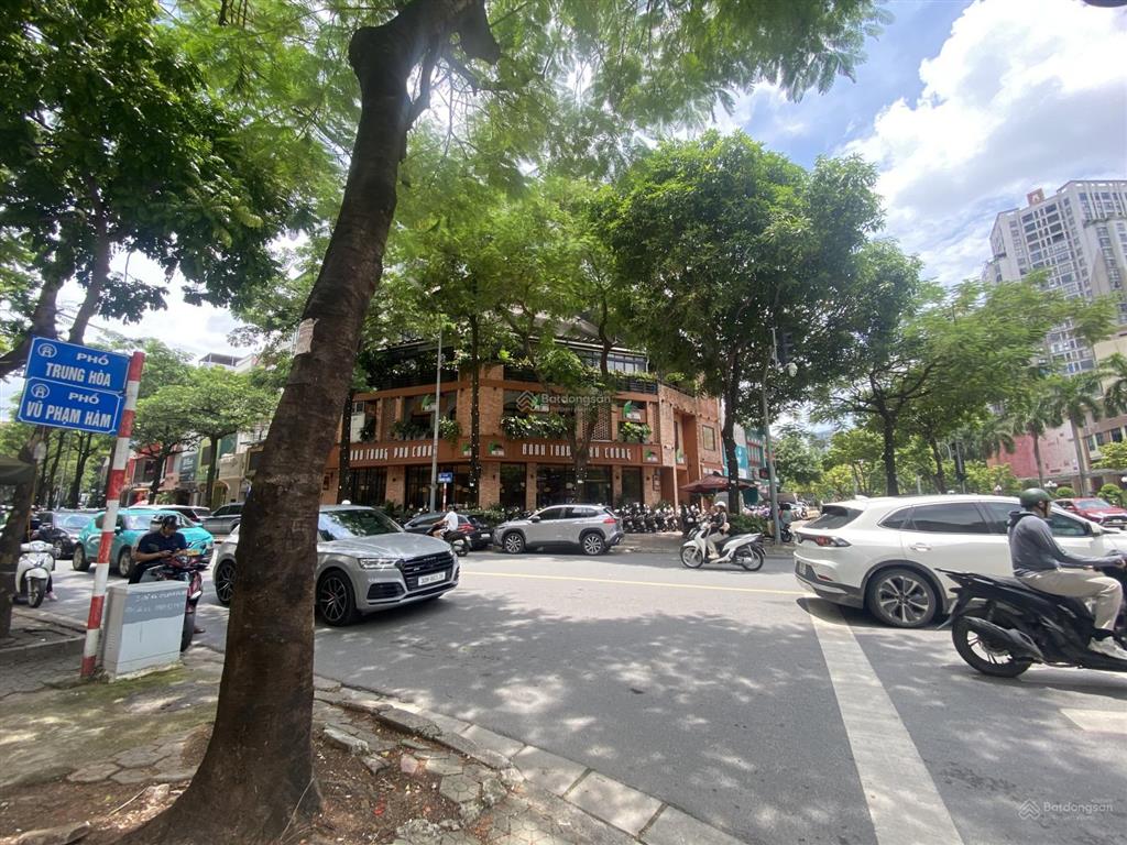Cho thuê nhà mặt phố trung hoà, cầu giấy 270 mét mặt tiền 27 mét vị trí cực đẹp