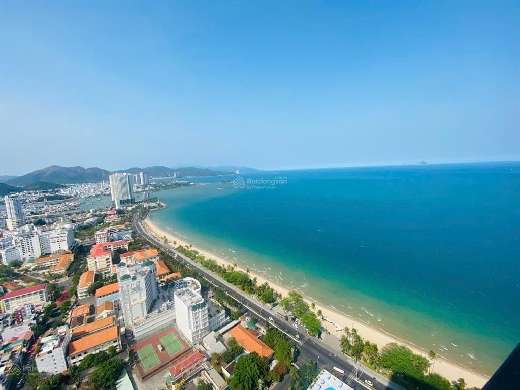 Lvcc cho thuê căn studio view biển, giá 15 triệu/ tháng, mặt ngoài tòa bắc goldcoast nha trang