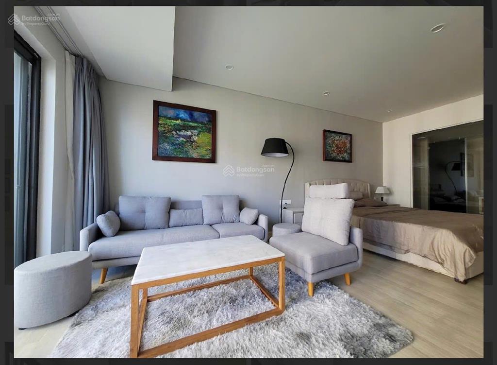 Lvcc. cho thuê căn studio view xéo biển, giá 14 triệu/tháng goldcoast nha trang