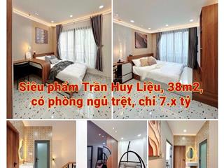 Siêu phẩm phú nhuận, 38m2, nở hậu, có phòng ngủ trệt, chỉ 7.x tỷ