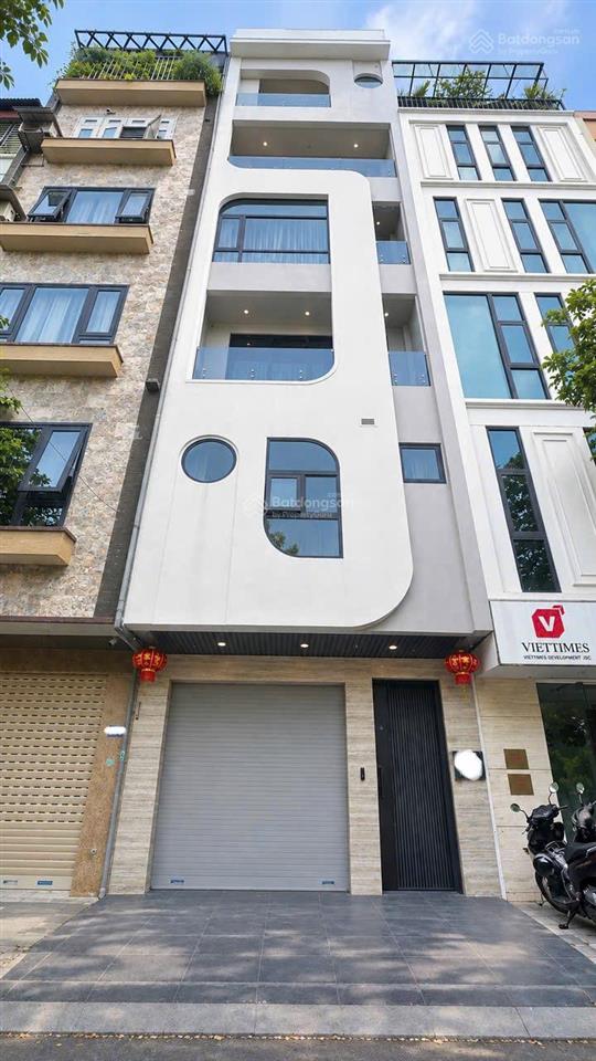 Cực hiếm! phạm tuấn tài 61m2, 7 tầng thang máy, mt 5m  phân lô ô tô tránh  vỉa hè