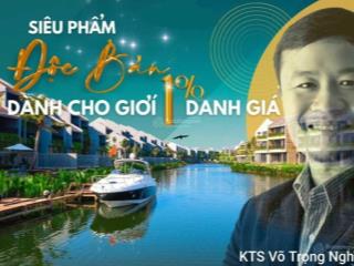 Bán biệt thự vip casamia hội an (dt 510m2) + sở hữu bến du thuyền riêng đầu tiên vn.  0938 178 ***