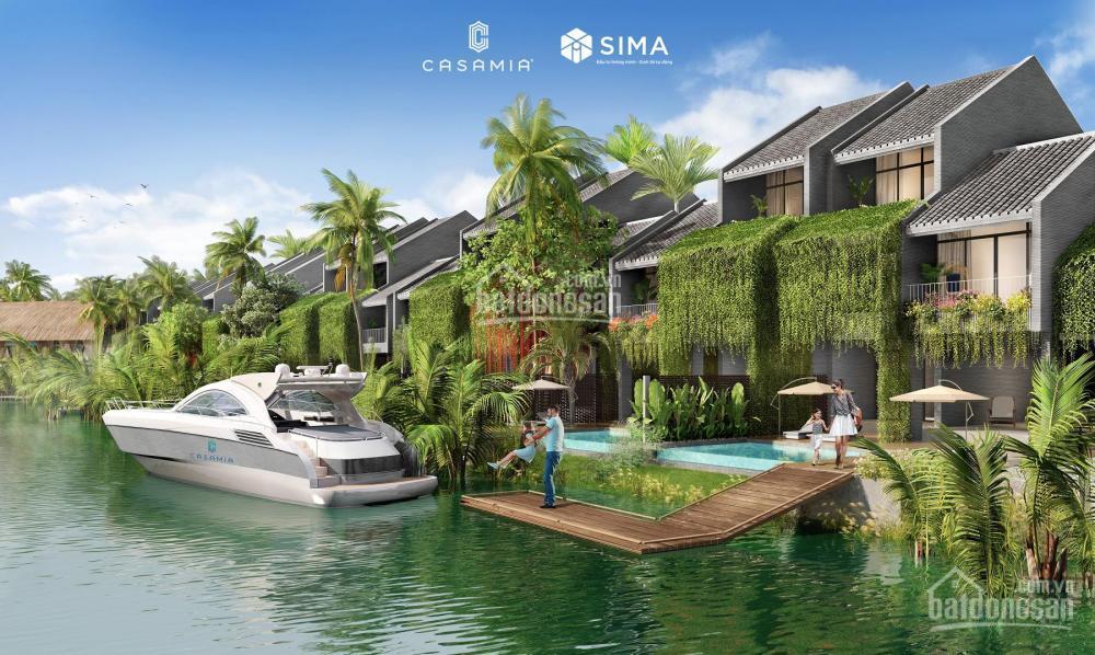 Chỉ 14,x tỷ sở hữu biệt thự + bến du thuyền riêng casamia hội an. dt 238m2  0905 866 ***