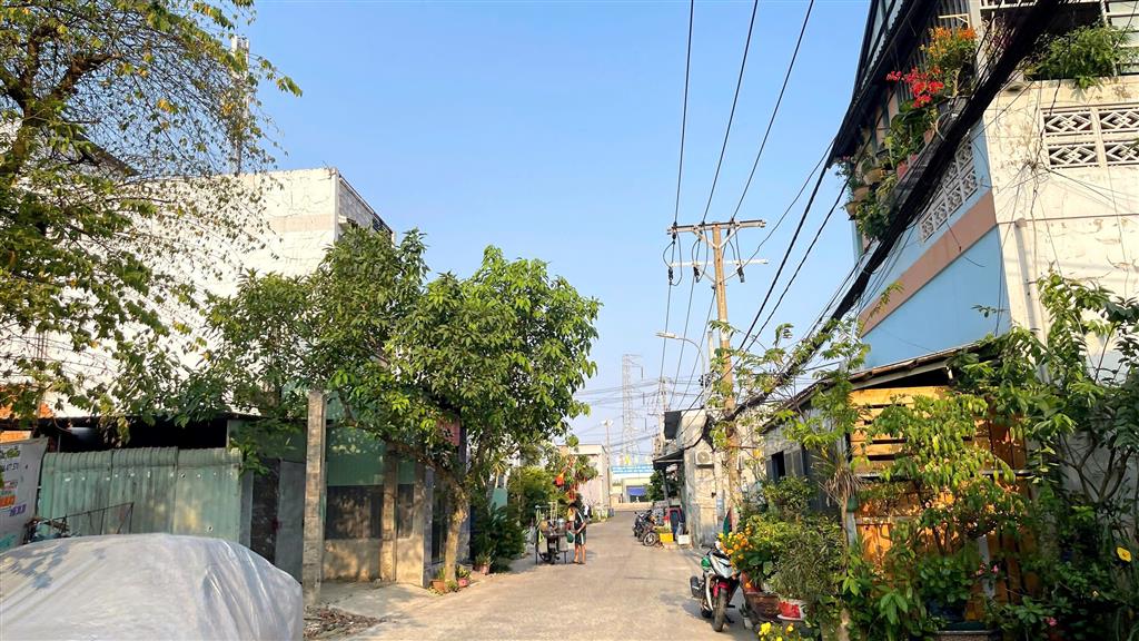 CẦN BÁN 151M2 8X19 ĐẤT VƯỜN KHU DÂN CƯ HIỆN HỮU HẺM XE TẢI