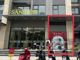 Cho thuê shophouse khối đế chung cư 26m2 cạnh sảnh căn hộ đã hoàn thiện setup kinh doanh ngay