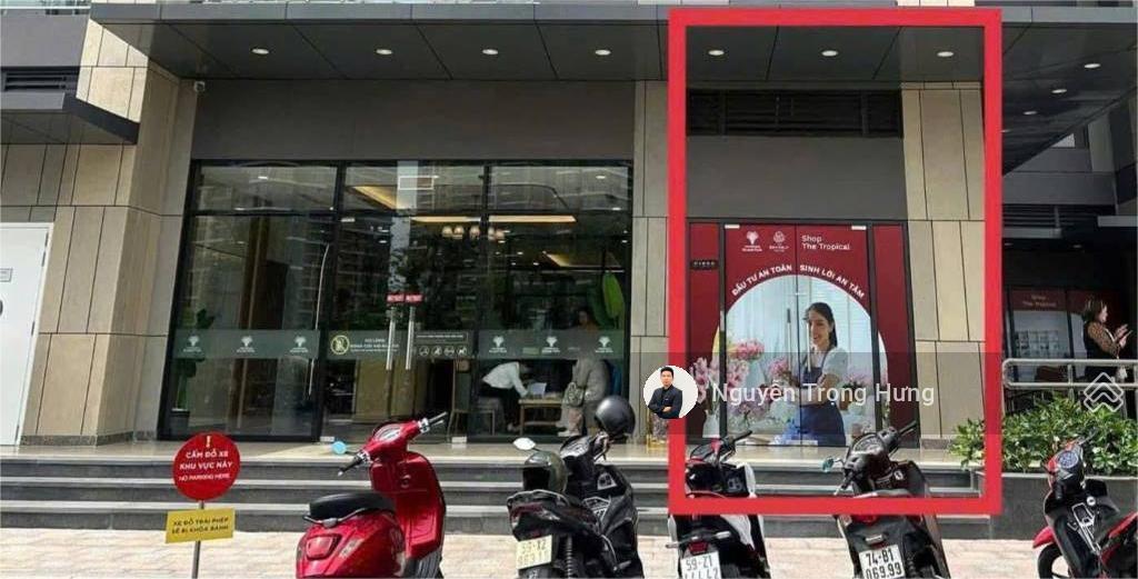 Cho thuê shophouse khối đế chung cư 26m2 cạnh sảnh căn hộ đã hoàn thiện setup kinh doanh ngay