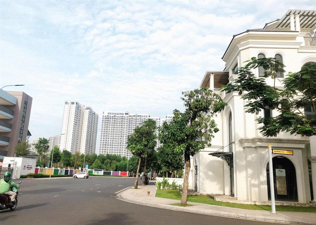 Cho thuê căn góc biệt thự đối diện cổng trường vinschool thuận tiện kinh doanh nhiều lĩnh vực