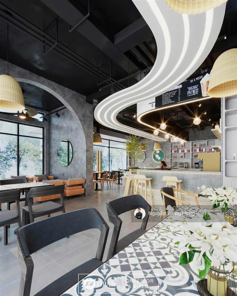 Cho thuê shophouse  căn góc diện tích lớn 75m² hoàn thiện cơ bản kinh doanh cà phê, nhà hàng