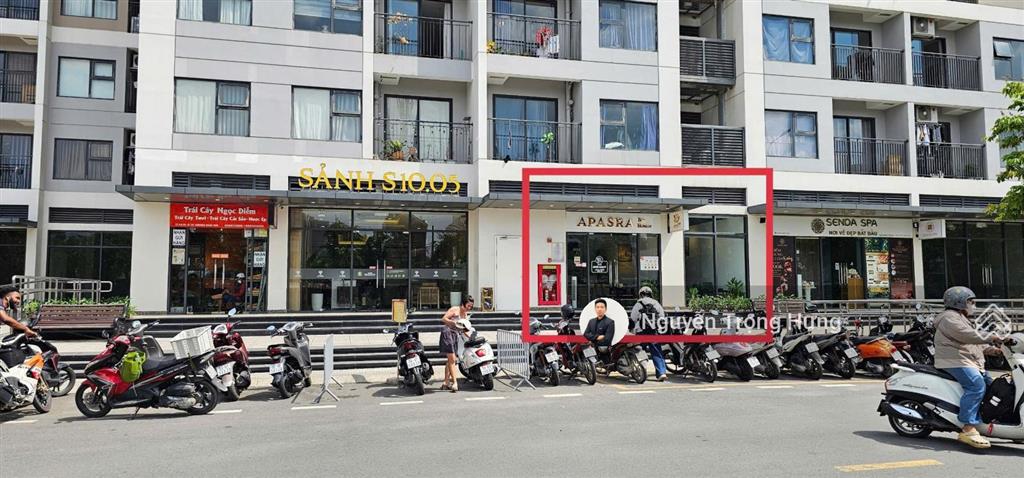 Cần cho thuê shophouse 61m2 đã hoàn thiện mặt sảnh vinhomes grand park, mặt tiền đẹp, giá tốt
