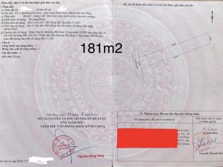 Chỉ 25triệu/m2  lô đất ngay sau lưng đường võ chí công