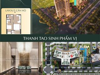 Căn 1n tầng đẹp view thẳng hồ thiên nga tại tòa vip nhất vin cổ loa, vị thế độc tôn có 1 0 2
