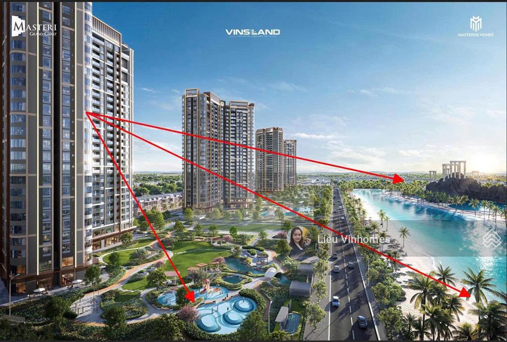 Căn 4n 139m2 kính cong view hồ tạo sóng, tầng trung thoáng đẹp ocp2 cho gia đình đa thế hệ