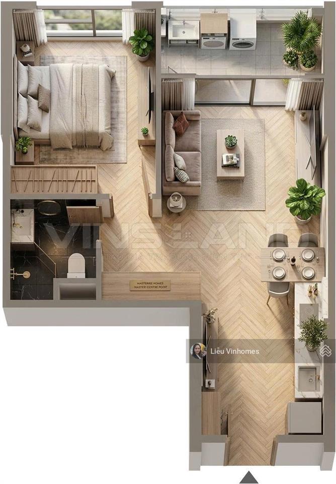 Duy nhất căn 1pn tầng trung hướng mát giá tts chỉ 2,8 tỷ full, bàn giao cao cấp.  0936 047 ***